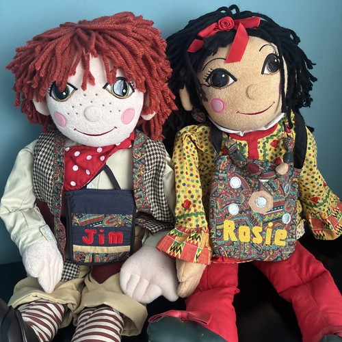 Rosie and jim large vintage - and,