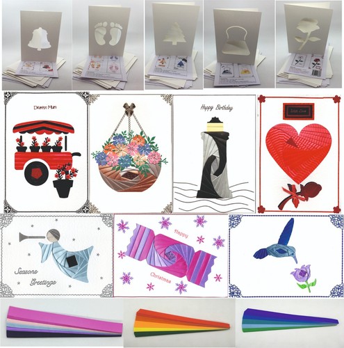 Iris folding card - card, and