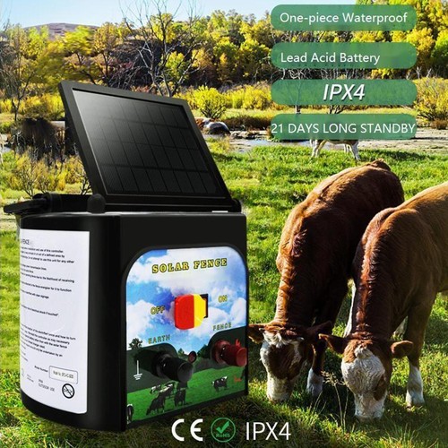 Solar powered fence charger - solar,