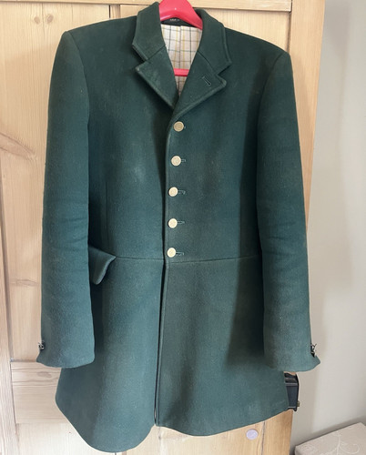 Green hunt coat buttons - coat,, 5