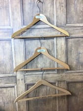 3 VINTAGE WOODEN CLOTHES