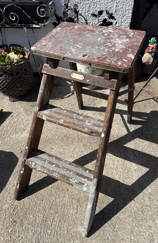 Vintage wooden steps twyford - wooden,