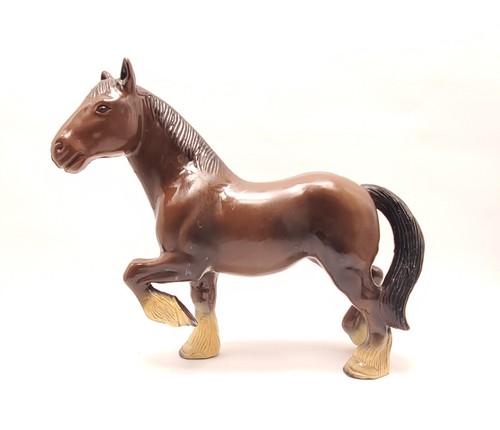 Vintage clydesdale horse - vintage,