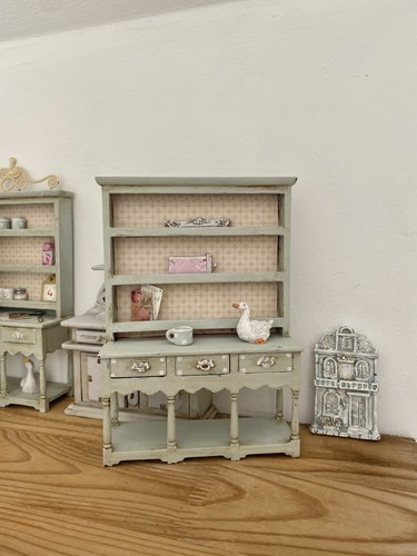 Vintage doll house - vintage, dresser