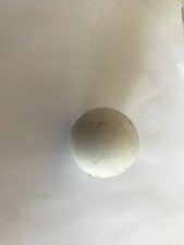 GARLANDO Foosball Table Football White Standard Balls x 10