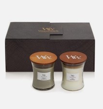 WoodWick 2 Scented Candles Gift Set Up to 60 Hours Burn Time Perfect Xmas Gift