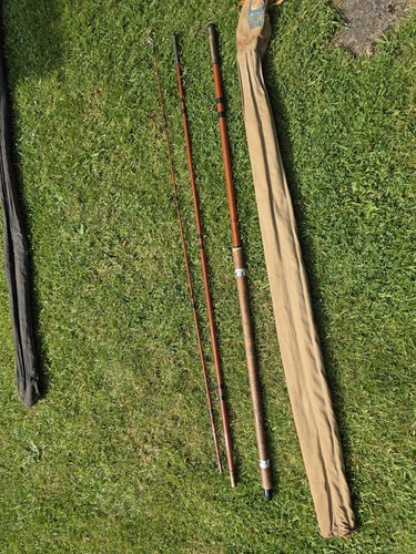 Vintage fishing rod made - fishing,