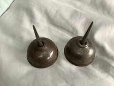 SINGER SEWING MACHINE OIL CAN VINTAGE X 2