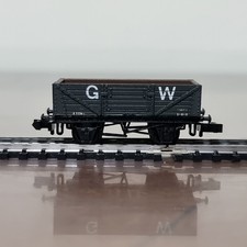 Graham Farish N Gauge GWR 7-Plank Wagon Rn.15073 Grey Unboxed