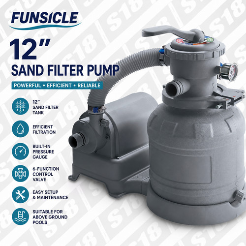 Funsicle sand filter - 12”,