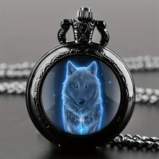 Wolf Animal Pattern Quartz