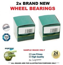 Front axle wheel bearings - axle,