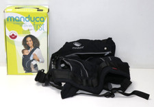 manduca First baby carrier baby and child carrier with back extension, Phantom Grey
