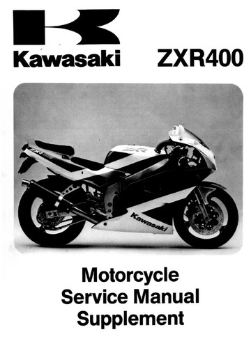 Kawasaki zxr400l service - zxr400l,