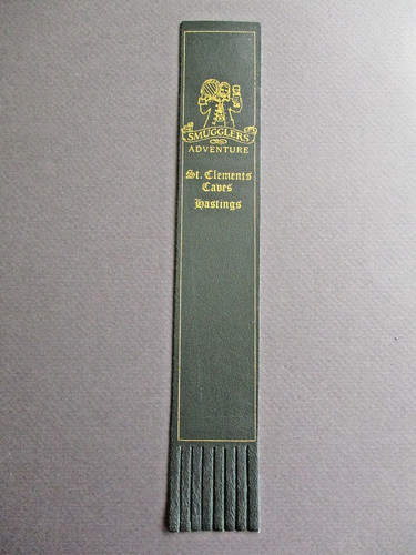 Leather bookmark hastings - hastings, st