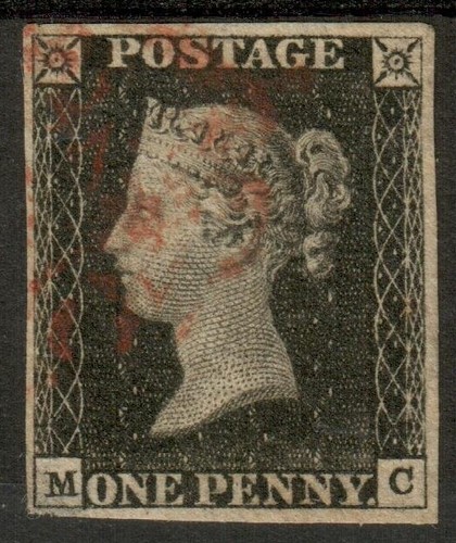 1840 penny 4 - ,,