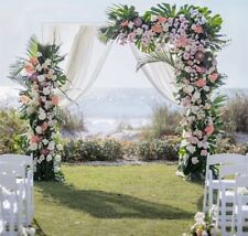 2M X 3M White Wedding Frame. Backdrop Events 