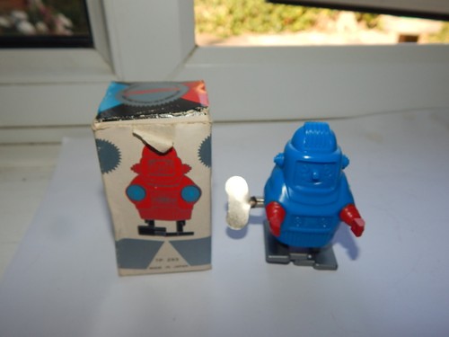 Vintage tomy japan clockwork - tomy,