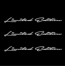 LIMITED EDITION Decal Sticker