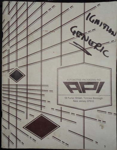 1980 api parts catalog - 1980,
