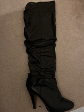 Provocative thigh high black