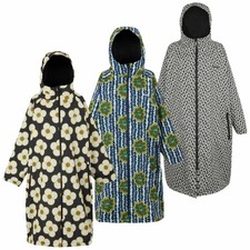 Regatta Womens Orla Kiely Changing Robe Oversized Fleece Lined Waterproof