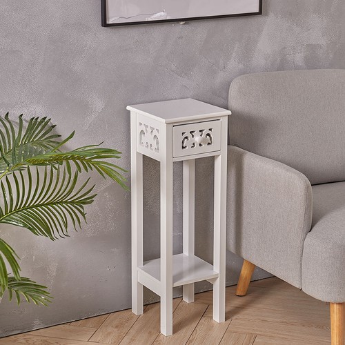 Tall sofa side tea table - sofa,