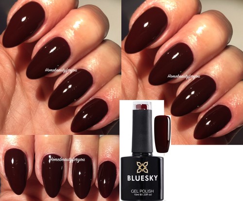 Bluesky gel nail - nail, red