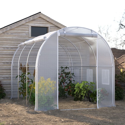 Walk polytunnel greenhouse - polytunnel,