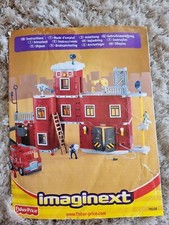 Fisher Price vintage Imaginext 2002 fire rescue centre not whole set. 