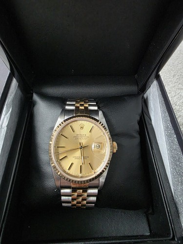 Rolex datejust champagne dial - datejust,