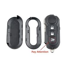 3 Button Flip Key Case Remote Fob Shell For Vauxhall Combo Iveco Eurocargo Van