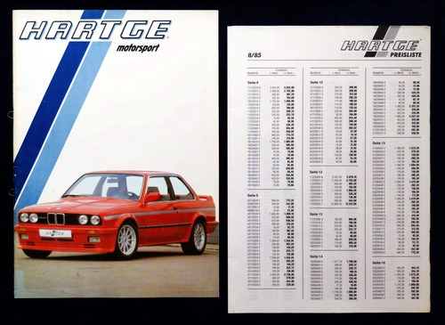 Hartge bmw brochure with price - hartge,