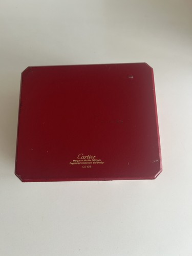 Cartier genuine box - box, red