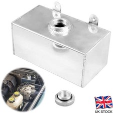 2L Universal Windscreen Washer Bottle Aluminium Alloy Intercooler Spray Tank Kit