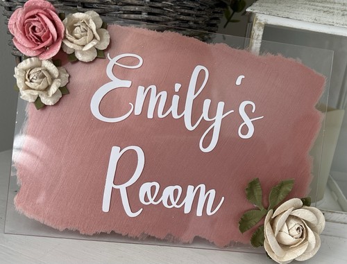 Personalised name plaque child - name,
