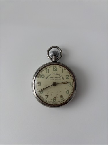 Vintage railway timekeeper - vintage,