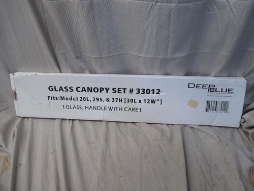 Deep blue glass canopy for - blue,