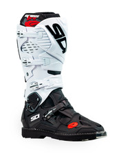 Sidi Crossfire 3 Black White Mx Boots Off-Road Motorcycle Motocross Enduro