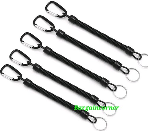 Spiral keyring stretchy key - stretchy,