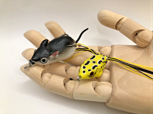 Soft fishing lure mice - soft, +