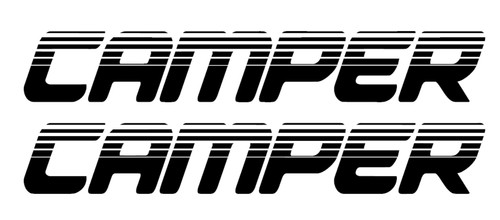 Camper decals stickers - 2,
