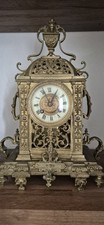 Samuel Marti Paris 19th Century French Antique Clock (1860) with Key & Pendulum
