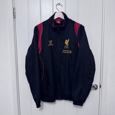 Warrior Liverpool 2012/2013 Track Jacket Training Top Full Zip LFC Black Size M