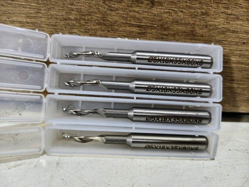 Pack single flute spiral - of,