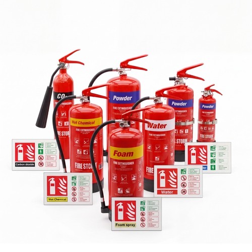 Co2 fire extinguisher abc dry - co2,