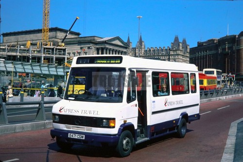 35mm slide express mercedes - express,