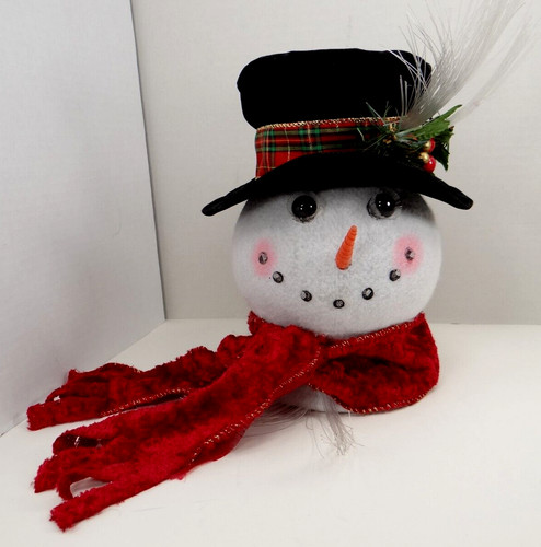Fiber optic snowman head - fiber,