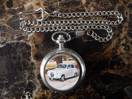 Austin a30 chrome pocket watch - chrome,
