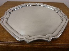 a Nice Vintage Libertys of London 10 1/2" Serving tray sliver plated EPNS